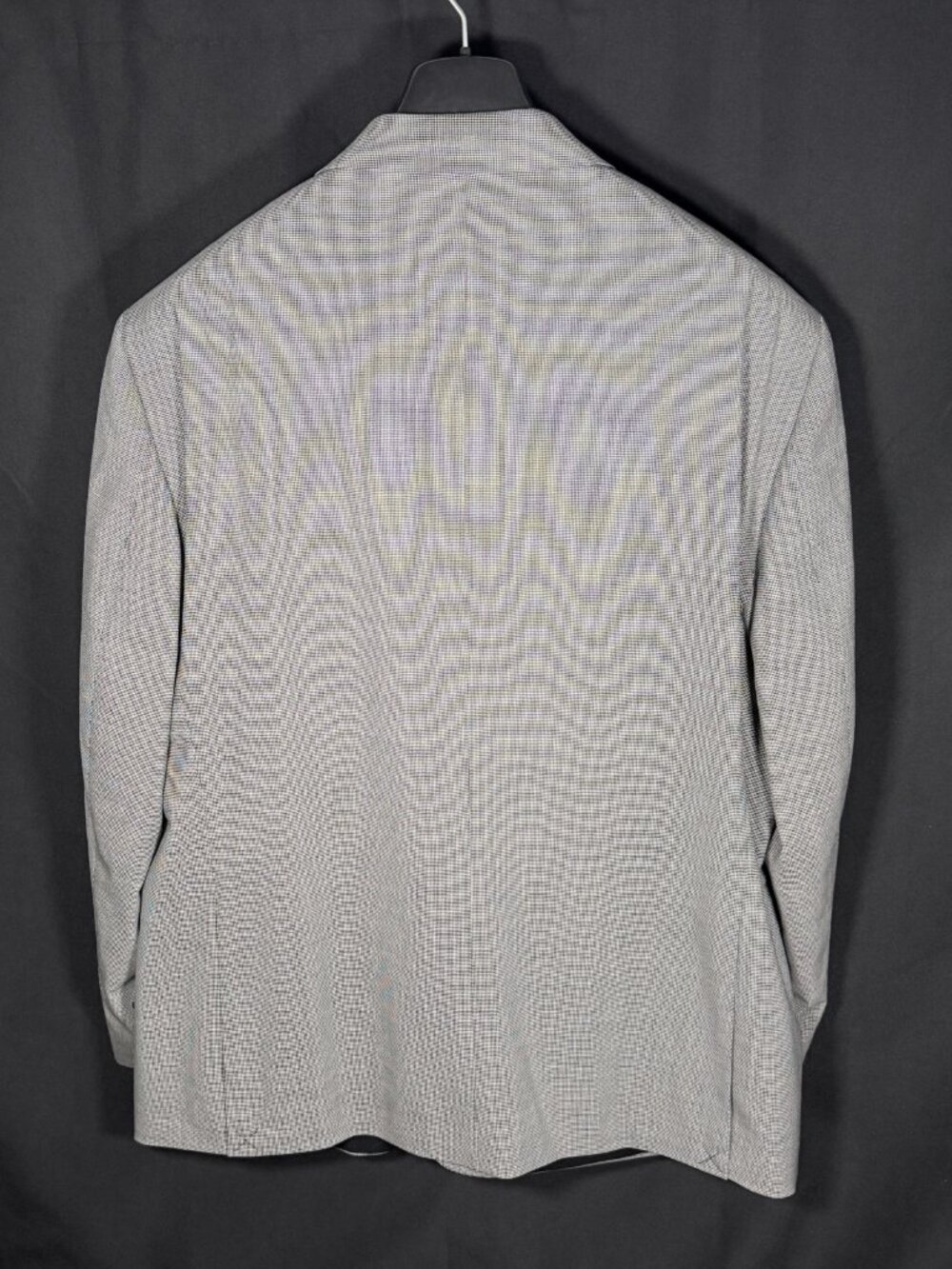 NWT Ralph by Ralph Lauren 2pc Suit 50R 45W BlK/White Houndstooth Wool Unaltered - Picture 3 of 15